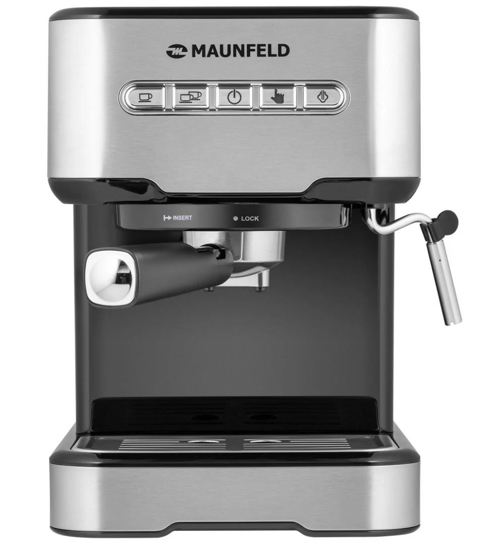 Изображение Кофеварка MAUNFELD MF-724S  (рожковая//850 Вт )