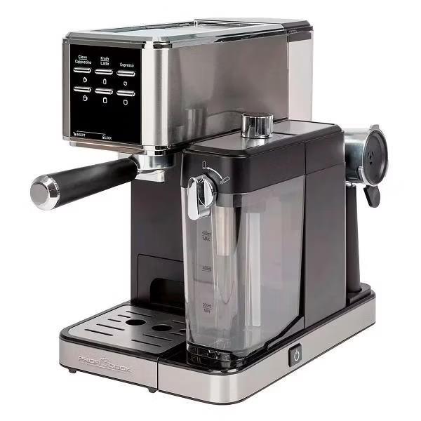 Изображение Кофемашина PROFI COOK PC-ES-KA 1266 (1350 Вт /20 бар/серебристый)