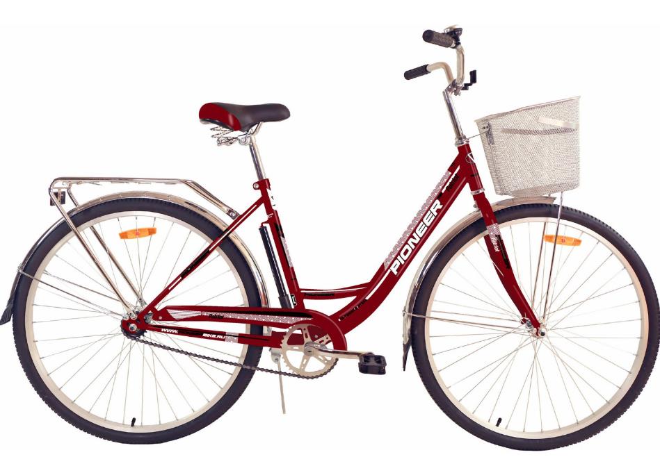 Изображение Велосипед Pioneer Patriot 28 (красный, белый, черный/28 "/18.0 ")-2023 года