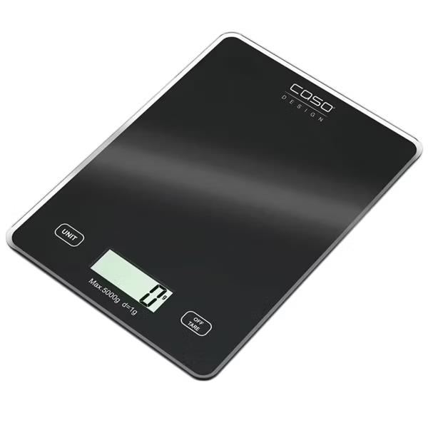 Изображение Весы кухонные Caso Kitchen scale Slim (черный)