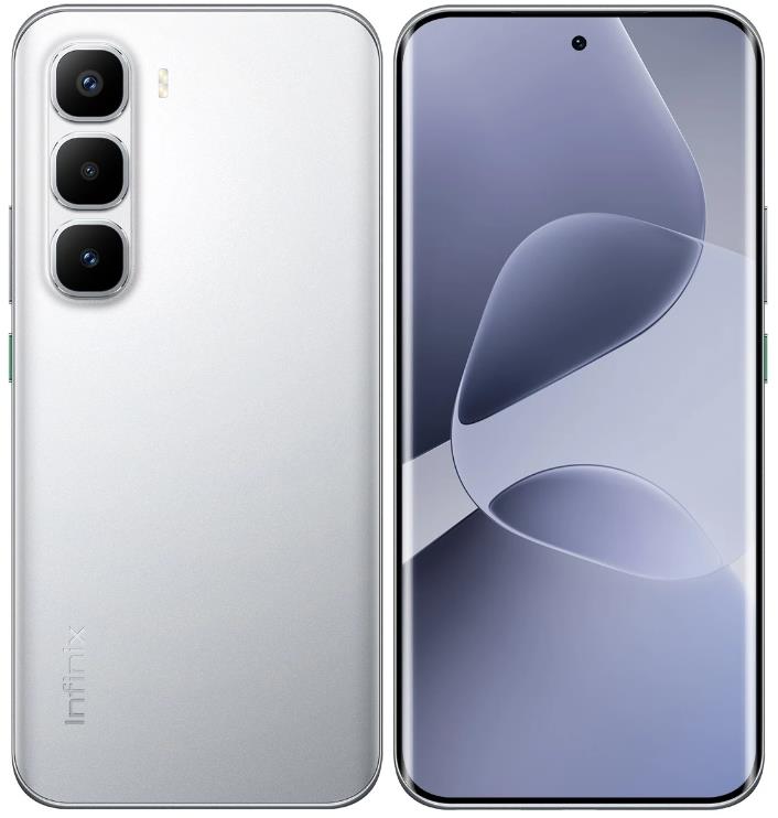 Изображение Смартфон Infinix Hot 60 Pro+ (256 Гб/8 Гб) серебристый