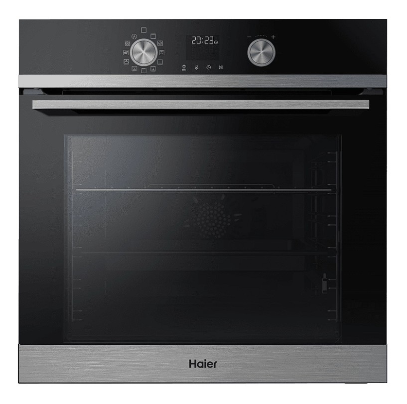 Изображение Духовой шкаф Haier HOQ-K4AAN3BX (72 л , чёрный, нержавеющая сталь)