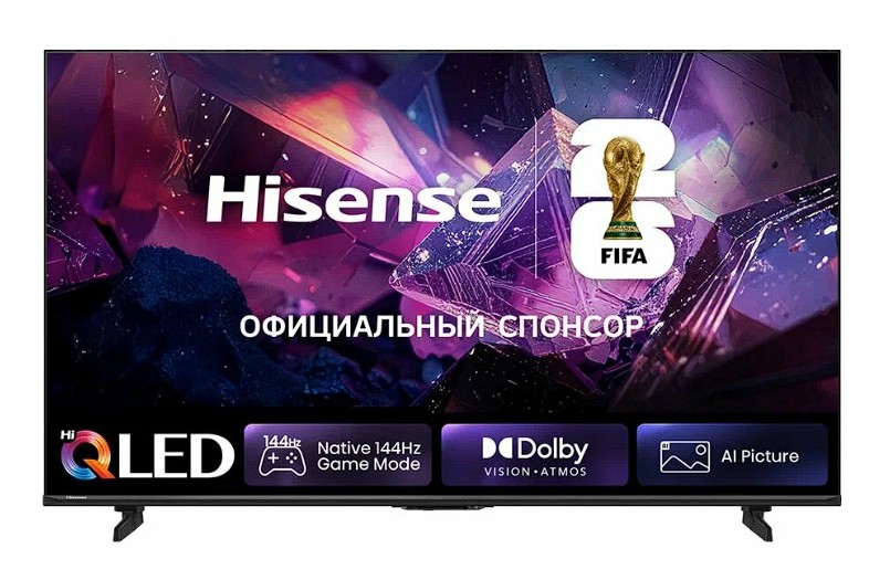 Изображение Телевизор Hisense 55E7S PRO 55" HDR, 4K Ultra HD Smart TV черный