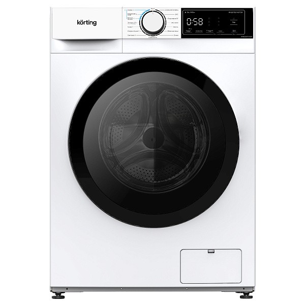 Изображение Стиральная машина Korting KWD 53IT14107, белый (фронтальная, 10 кг, 1400 об/мин )
