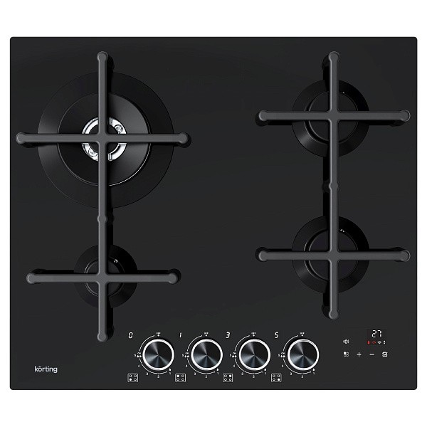 Изображение Варочная панель Korting HGG 6766 ICPTN (черный)