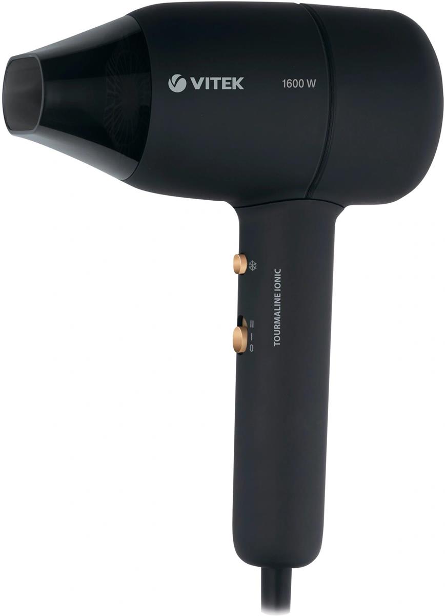 Изображение Компактный фен VITEK VT-2237 (1600 Вт /черный)