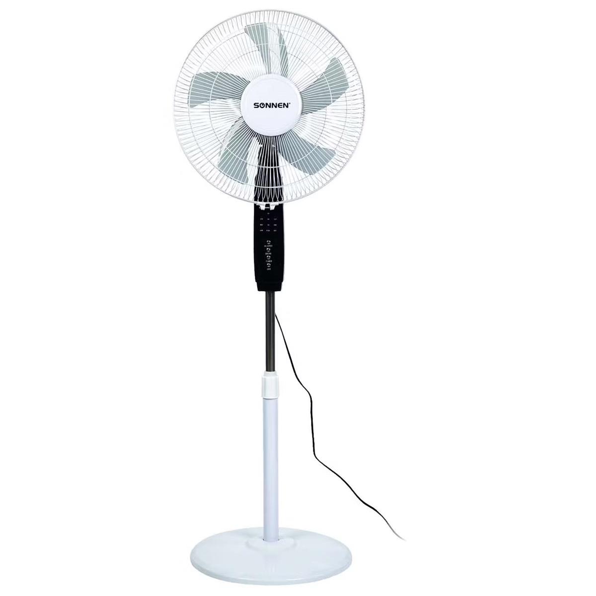 Изображение Вентилятор Sonnen TF-45W-40-520 белый, напольный, 45 Вт, 3 скорости, 40 см