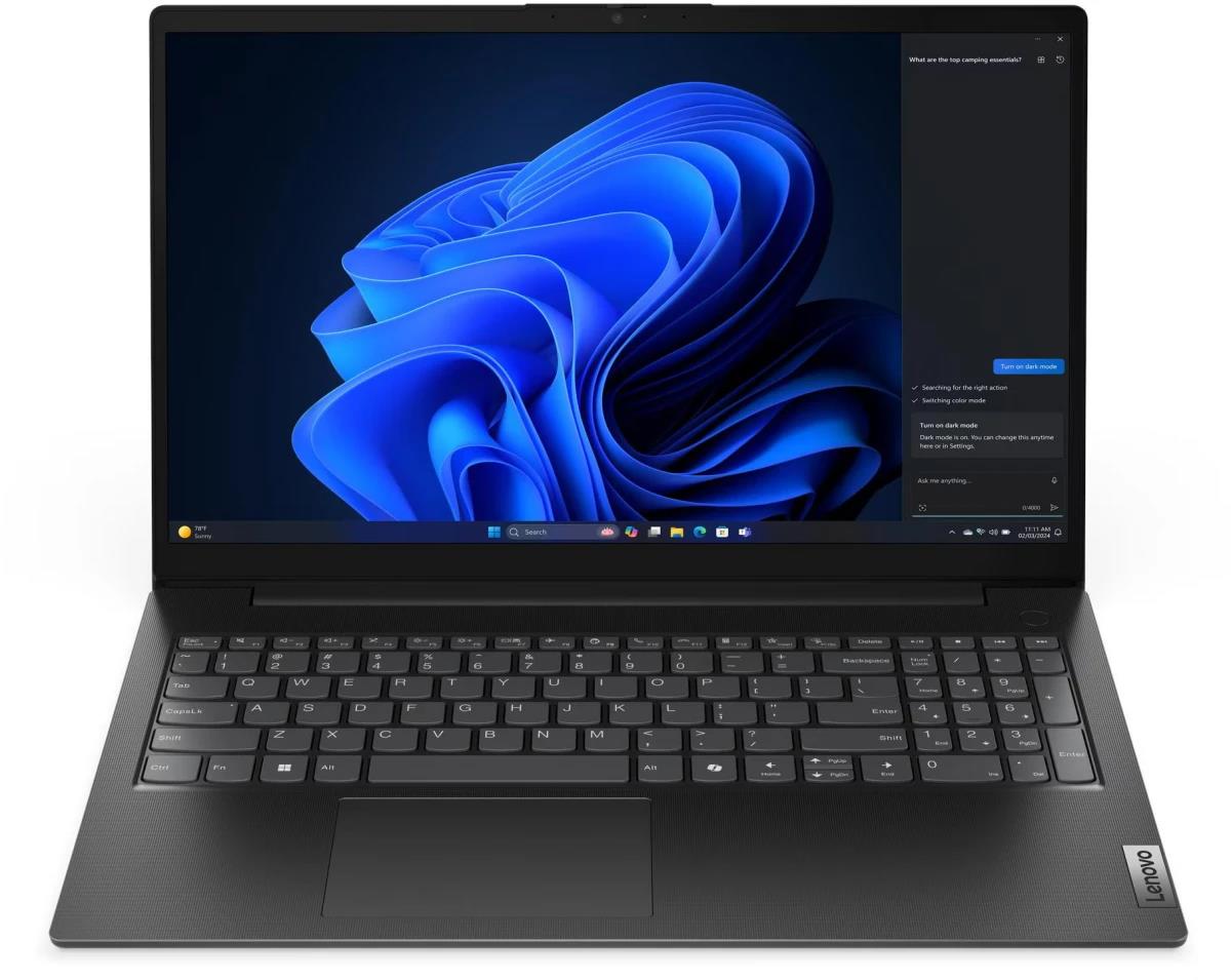Изображение Ноутбук Lenovo V15 G5 IRL (Intel 13420H 2100 МГц/ SSD 512 ГБ  /RAM 16 ГБ/ 15.6" 1920x1080/VGA встроенная/ Без ОС) (83GW008ERI)