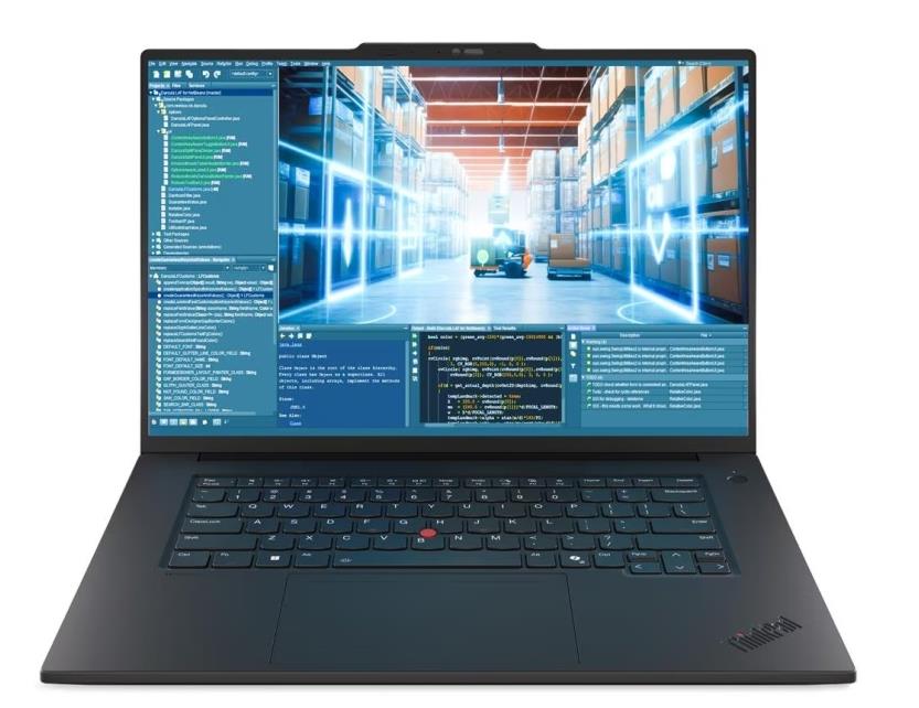 Изображение Ноутбук Lenovo ThinkPad P1 G8 (Intel 285H 2900 МГц/ SSD 2048 ГБ  /RAM 64 ГБ/ 16" 3840x2400/VGA дискретная/ Windows 11 Pro) (21Q80026US)