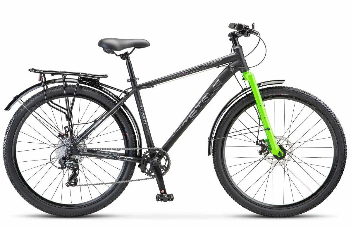Изображение Велосипед Stels Navigator-705 27.5" MD Курьер Z010 (черный матовый/27.5 "/19.0 ")-2025 года EP-00008323/X0000001686
