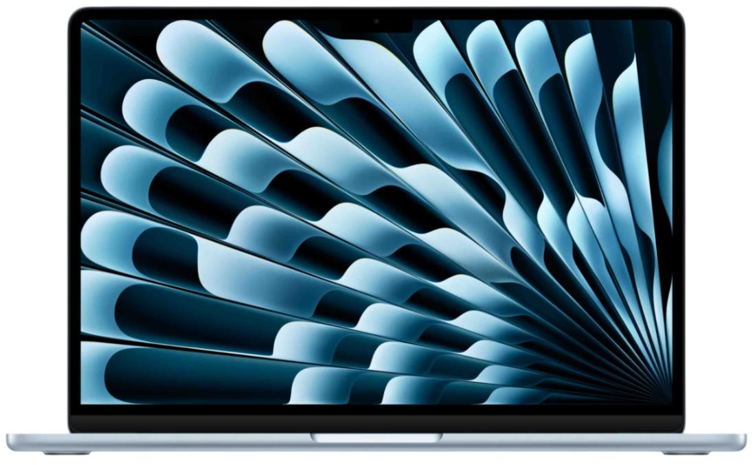 Изображение Ноутбук Apple MacBook Air 13 A3449 (M5, 2026) (Apple M5 3000 МГц/ SSD 1024 ГБ  /RAM 16 ГБ/ 13.6" 2560x1664/VGA встроенная/ macOS) (MDHC4LL/A)