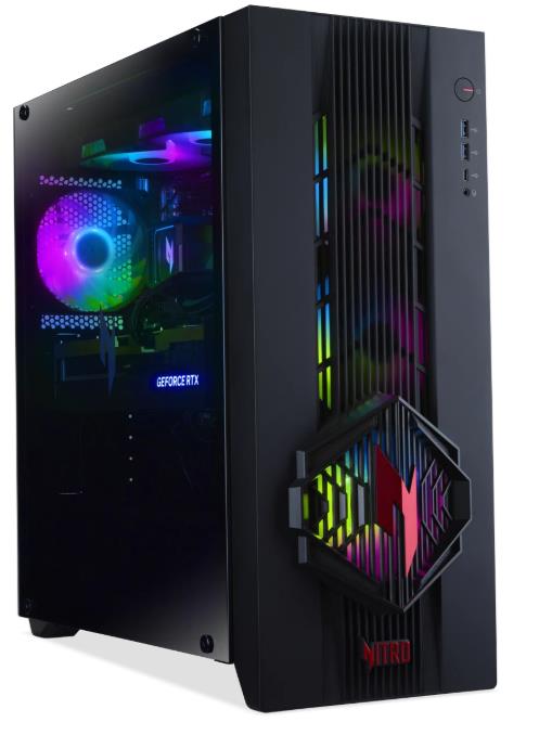 Изображение Системный блок Acer Nitro 70 AMD N70X3D-100 (AMD Ryzen 7 4,7 ГГц/32 Гб/нет/1000 ГБ/без ОС)