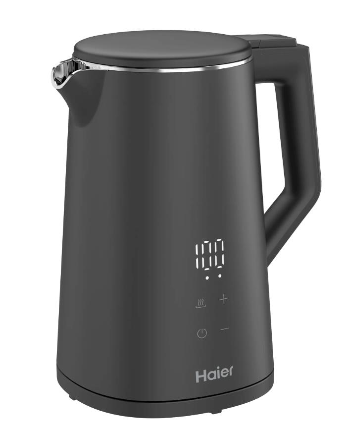 Изображение Электрический чайник Haier HK-503 (2200 Вт/1,7 л /пластик/черный)