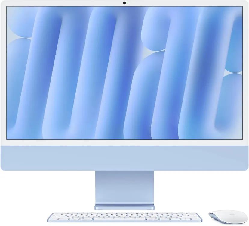 Изображение Моноблок Apple iMac A3247 (MWUF3ZP/A) (24"/4.0 ГГц/16 Гб/SSD 256 Гб  нет  Гб/VGA встроенная/macOS)