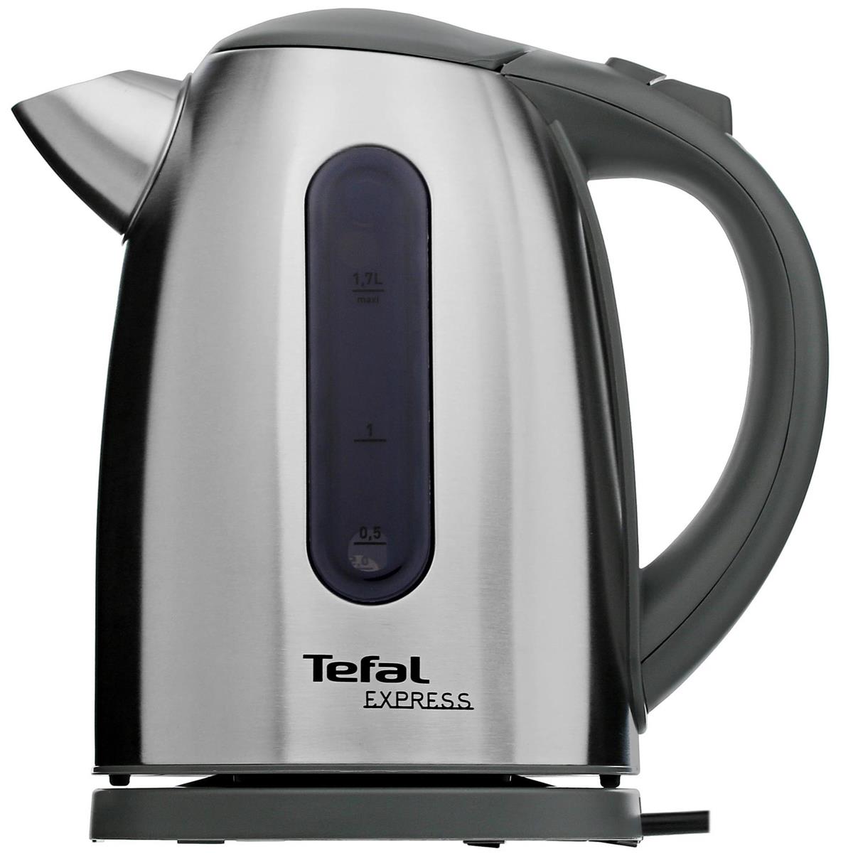 Изображение Электрический чайник Tefal KI170D30 (2400 Вт/1,7 л /нержавеющая сталь/серебристый)