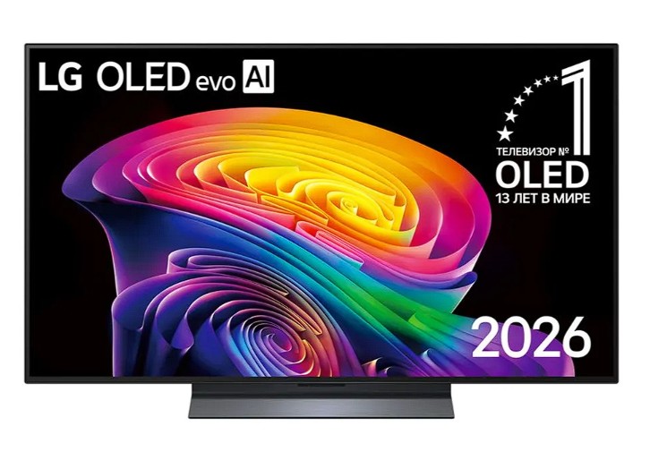 Изображение Телевизор LG OLED48C6RLA.ARUG 48" HDR, 4K Ultra HD Smart TV черный