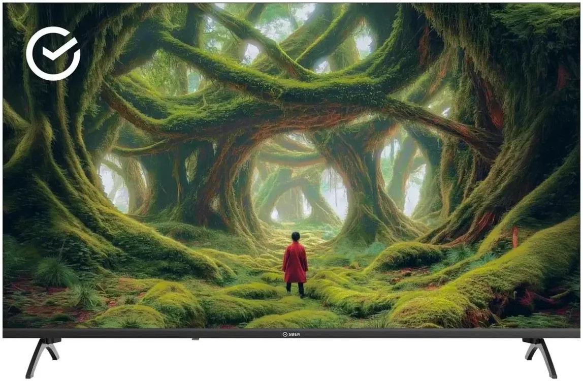 Изображение Телевизор Sber SDX-43F3000DBA 43" 1080p Full HD Smart TV черный