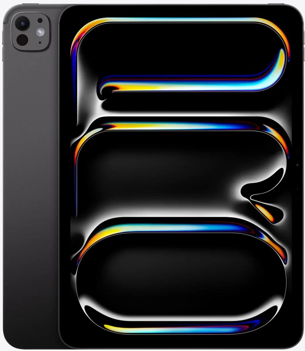 Изображение Планшет Apple iPad Pro 2025  Wi-Fi + Cellular A3358, 11", 256 Гб/12 Гб, GPS, , черный (ME2N4X/A)