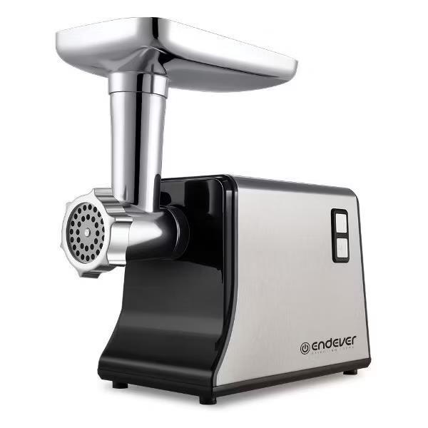 Изображение Мясорубка Endever Sigma-115 (2200 Вт /2 кг/мин/серебристый, черный)