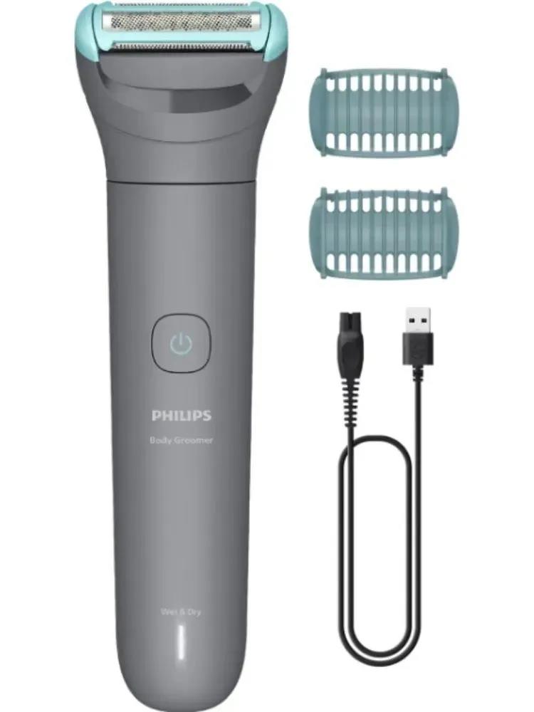 Изображение Триммер тела, лицо, интимная зона Philips BG3480/15, серый