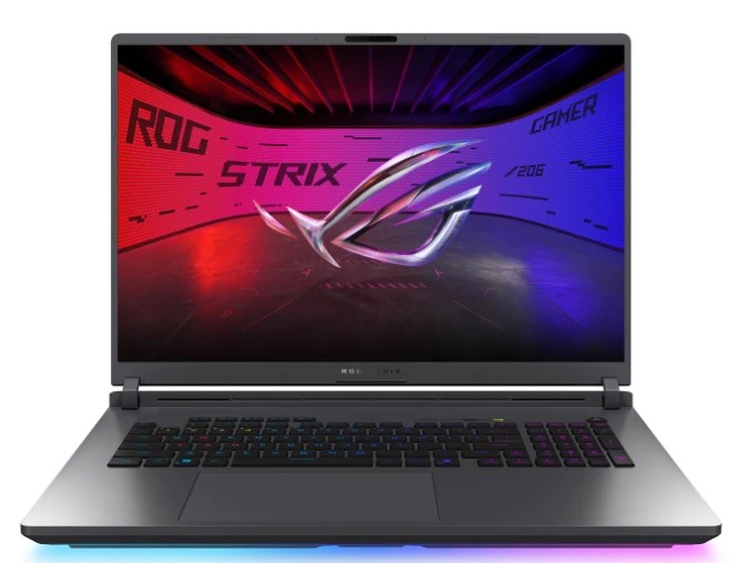Изображение Ноутбук Asus G815JMR ROG Strix G18 (2025) (Intel 14900HX 2200 МГц/ SSD 512 ГБ  /RAM 16 ГБ/ 18" 2560x1600/VGA дискретная/ Без ОС) (90NR0LE1-M00BD0)
