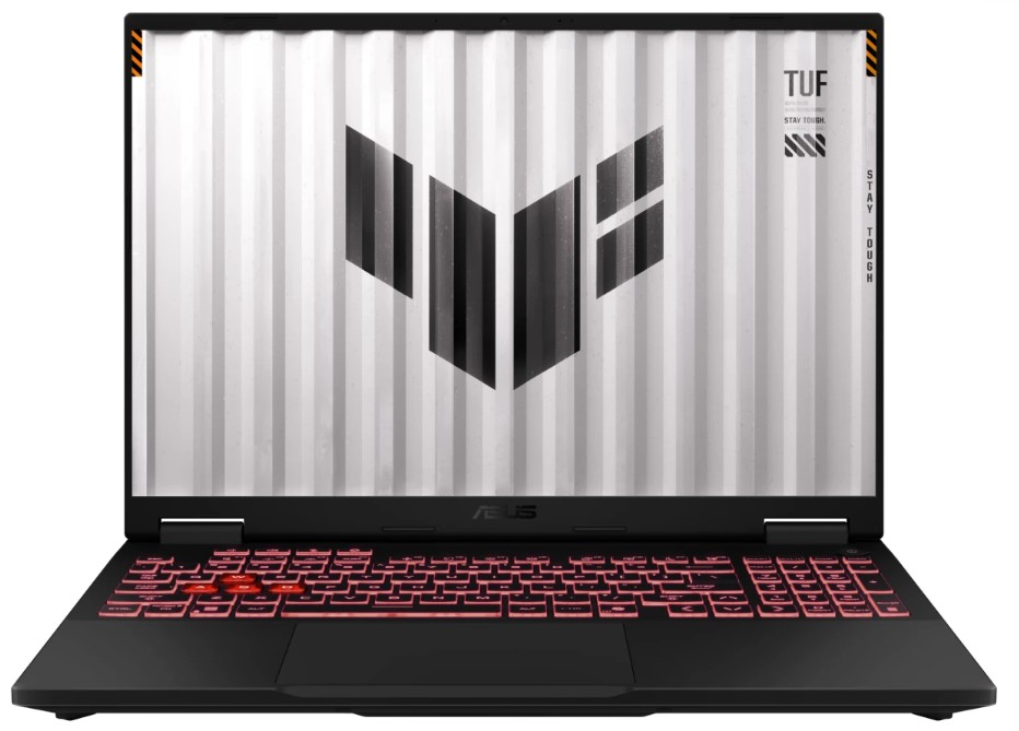 Изображение Ноутбук Asus FA608PP TUF Gaming A16 (2025) (AMD 8940HX 2400 МГц/ SSD 512 ГБ  /RAM 16 ГБ/ 16" 2560x1600/VGA дискретная/ Без ОС) (90NR0MD1-M00A50)