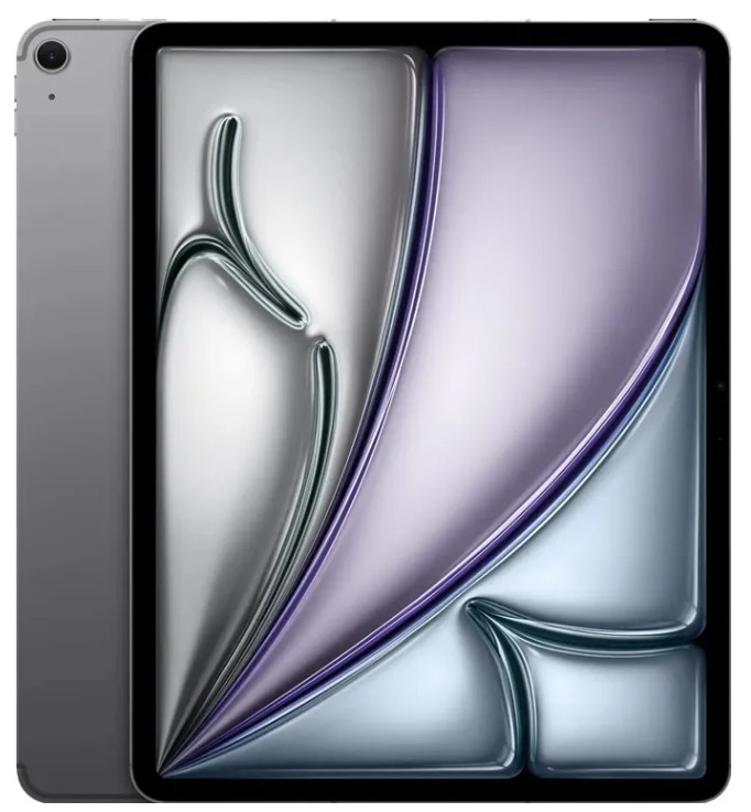 Изображение Планшет Apple iPad Air 2025 Wi-Fi + Cellular A3269, 13", 128 Гб/8 Гб, GPS, , серый (MCJ14LL/A)