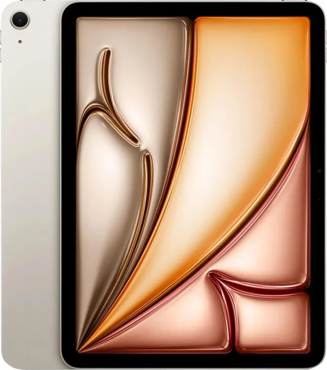 Изображение Планшет Apple iPad Air 2026 Wi-Fi A3459, 11", 128 Гб/12 Гб, , , сияющая звезда (MH334LL/A)