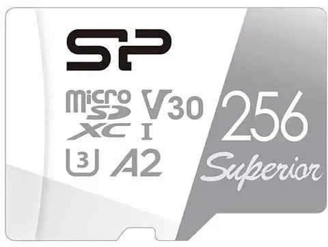 Изображение Карта памяти Silicon Power MicroSDXC Superior Class 10 256 Гб  SP256GBSTXDA2V20