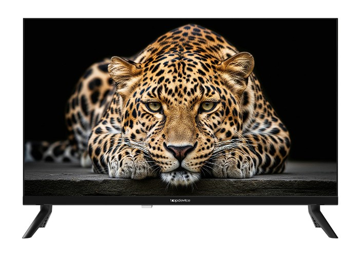 Изображение Телевизор Topdevice TDHTV24Y1HD_BK 24" 720p HD Smart TV черный