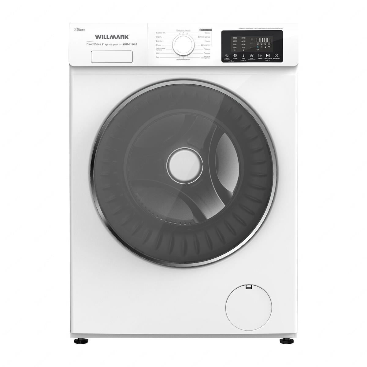 Изображение Стиральная машина Willmark WMF-1114LG, белый (фронтальная, 11 кг, 1400 об/мин )