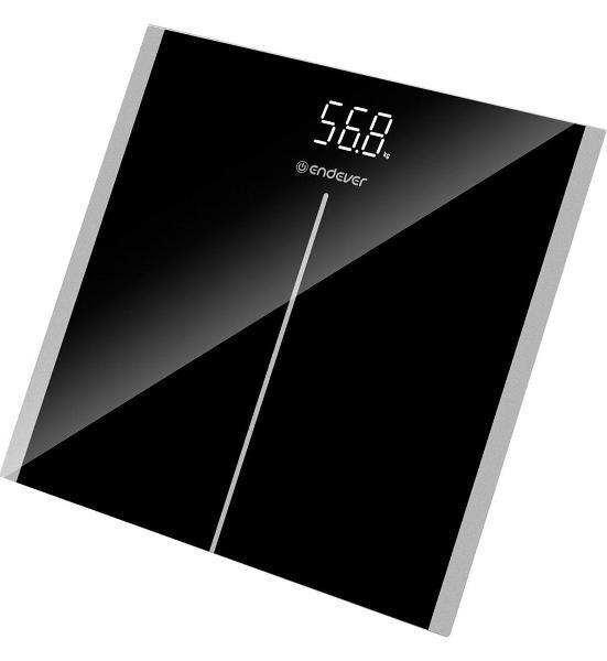 Изображение Весы Endever Aurora-567,черный, серебристый