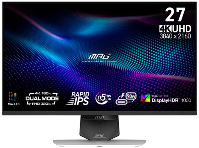 Изображение Монитор MSI MPG 274URDFW E16M (27 "/3840x2160/TFT IPS)