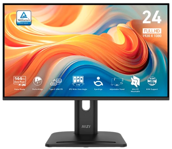 Изображение Монитор MSI PRO MP245PHG E14 (23 "/1920x1080/TFT IPS)