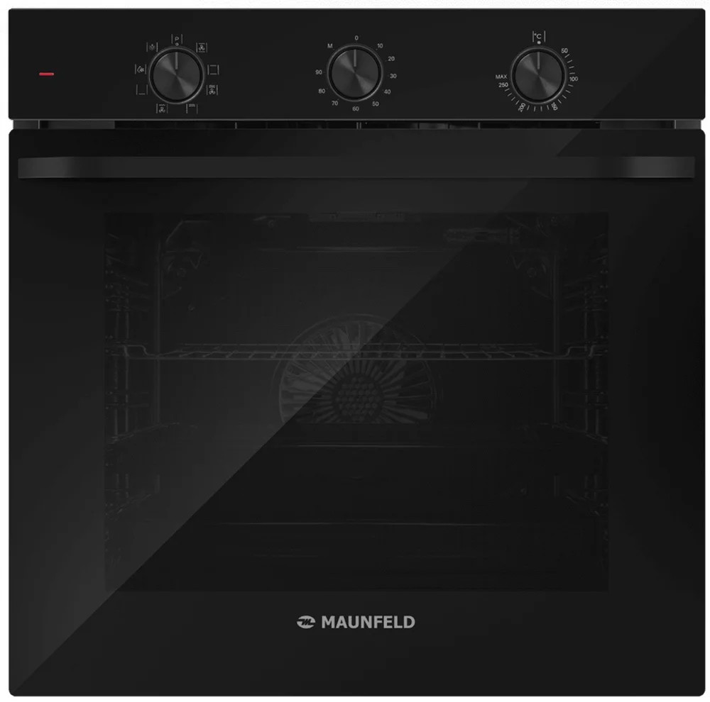 Изображение Духовой шкаф MAUNFELD FEOF7381B2 (73 л , чёрный)
