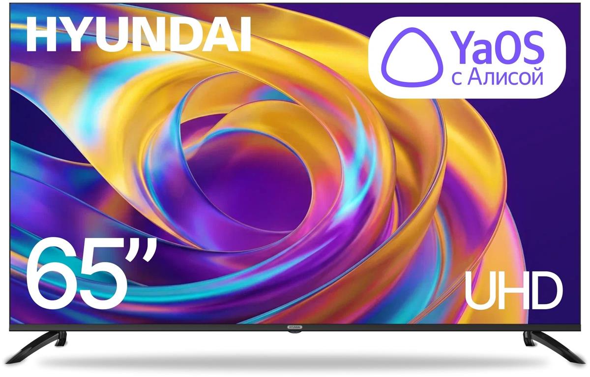 Изображение Телевизор Hyundai H-LED65BU7012 65" HDR, 4K Ultra HD Smart TV черный