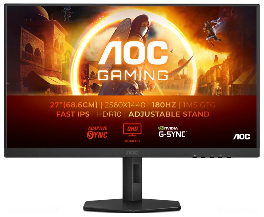 Изображение Монитор AOC Q27G4XF (27 "/2560x1440/TFT IPS)