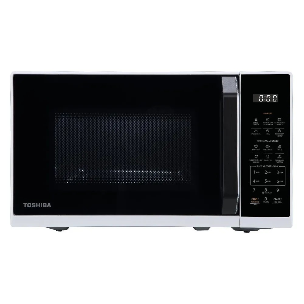 Изображение Микроволновая печь Toshiba MW3-EM21PE [ПИ] (800 Вт  21 л    белый)