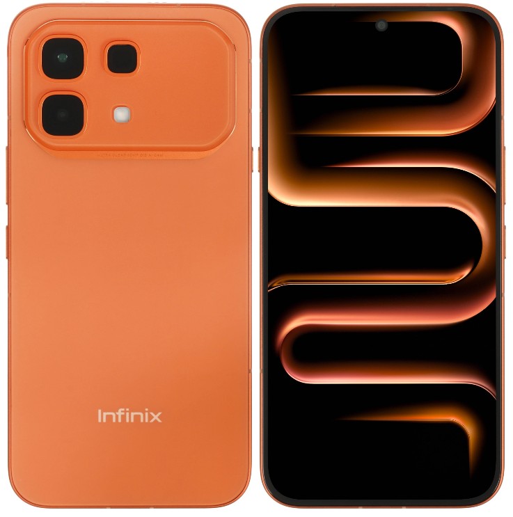 Изображение Смартфон Infinix Note 60 Pro (256 Гб/8 Гб) оранжевый